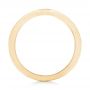 14k Yellow Gold 14k Yellow Gold Custom Diamond Wedding Band - Front View -  103397 - Thumbnail