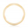 18k Yellow Gold 18k Yellow Gold Custom Diamond Wedding Band - Front View -  103399 - Thumbnail