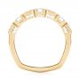 18k Yellow Gold 18k Yellow Gold Custom Diamond Wedding Band - Front View -  103437 - Thumbnail