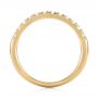 14k Yellow Gold 14k Yellow Gold Custom Diamond Wedding Band - Front View -  103522 - Thumbnail