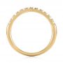 18k Yellow Gold 18k Yellow Gold Custom Diamond Wedding Band - Front View -  103522 - Thumbnail