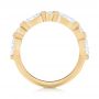 14k Yellow Gold 14k Yellow Gold Custom Diamond Wedding Band - Front View -  103913 - Thumbnail