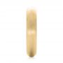 18k Yellow Gold 18k Yellow Gold Custom Diamond Wedding Band - Side View -  103378 - Thumbnail