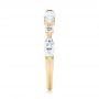 14k Yellow Gold 14k Yellow Gold Custom Diamond Wedding Band - Side View -  103913 - Thumbnail
