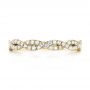 14k Yellow Gold 14k Yellow Gold Custom Diamond Wedding Band - Top View -  103438 - Thumbnail