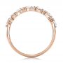 14k Rose Gold 14k Rose Gold Custom Diamond Wedding Ring - Front View -  102093 - Thumbnail