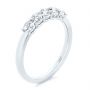 18k White Gold 18k White Gold Custom Diamond Wedding Ring - Three-Quarter View -  107216 - Thumbnail