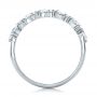  Platinum Custom Diamond Wedding Ring - Front View -  102093 - Thumbnail