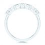 18k White Gold 18k White Gold Custom Diamond Wedding Ring - Front View -  107214 - Thumbnail