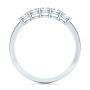 18k White Gold 18k White Gold Custom Diamond Wedding Ring - Front View -  107216 - Thumbnail