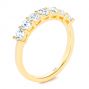 18k Yellow Gold 18k Yellow Gold Custom Diamond Wedding Ring - Three-Quarter View -  107214 - Thumbnail