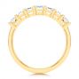 14k Yellow Gold Custom Diamond Wedding Ring - Front View -  107214 - Thumbnail