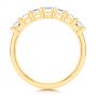14k Yellow Gold Custom Diamond Wedding Ring - Front View -  107214 - Thumbnail