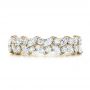 18k Yellow Gold 18k Yellow Gold Custom Diamond Wedding Ring - Top View -  102093 - Thumbnail