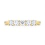 14k Yellow Gold 14k Yellow Gold Custom Diamond Wedding Ring - Top View -  107216 - Thumbnail