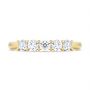 14k Yellow Gold 14k Yellow Gold Custom Diamond Wedding Ring - Top View -  107216 - Thumbnail