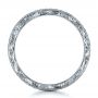 14k White Gold Custom Diamond Women's Eternity Band - Front View -  1210 - Thumbnail