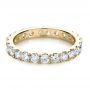 14k Yellow Gold 14k Yellow Gold Custom Diamond Women's Eternity Band - Flat View -  1130 - Thumbnail