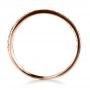 14k Rose Gold 14k Rose Gold Custom Diamond Women's Wedding Band - Front View -  1170 - Thumbnail