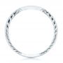  Platinum Platinum Custom Diamond And Hand Engraved Wedding Band - Front View -  102441 - Thumbnail