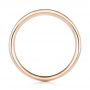 18k Rose Gold 18k Rose Gold Custom Diamond Wedding Band - Front View -  102237 - Thumbnail