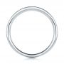 14k White Gold 14k White Gold Custom Diamond Wedding Band - Front View -  102237 - Thumbnail