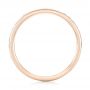 14k Rose Gold 14k Rose Gold Custom Eternity Diamond Wedding Band - Front View -  102997 - Thumbnail