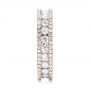 14k Rose Gold 14k Rose Gold Custom Eternity Diamond Wedding Band - Side View -  103479 - Thumbnail