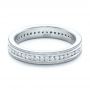  Platinum Platinum Custom Eternity Diamond Wedding Band - Flat View -  102280 - Thumbnail