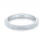  Platinum Platinum Custom Eternity Diamond Wedding Band - Flat View -  103337 - Thumbnail