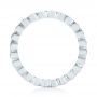  Platinum Platinum Custom Eternity Diamond Wedding Band - Front View -  103152 - Thumbnail