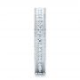 18k White Gold 18k White Gold Custom Eternity Diamond Wedding Band - Side View -  102280 - Thumbnail
