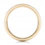 14k Yellow Gold Custom Eternity Diamond Wedding Band - Front View -  102280 - Thumbnail