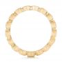 18k Yellow Gold 18k Yellow Gold Custom Eternity Diamond Wedding Band - Front View -  102791 - Thumbnail