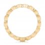 14k Yellow Gold 14k Yellow Gold Custom Eternity Diamond Wedding Band - Front View -  102791 - Thumbnail