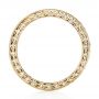 18k Yellow Gold 18k Yellow Gold Custom Eternity Diamond Wedding Band - Front View -  103304 - Thumbnail