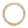 18k Yellow Gold 18k Yellow Gold Custom Eternity Diamond Wedding Band - Front View -  103304 - Thumbnail