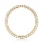14k Yellow Gold 14k Yellow Gold Custom Eternity Diamond Wedding Band - Front View -  103337 - Thumbnail