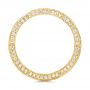 14k Yellow Gold 14k Yellow Gold Custom Eternity Diamond Wedding Band - Front View -  103587 - Thumbnail