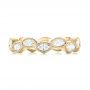 18k Yellow Gold 18k Yellow Gold Custom Eternity Diamond Wedding Band - Top View -  103238 - Thumbnail