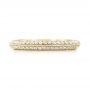 14k Yellow Gold 14k Yellow Gold Custom Eternity Diamond Wedding Band - Top View -  103337 - Thumbnail
