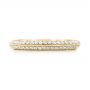 14k Yellow Gold 14k Yellow Gold Custom Eternity Diamond Wedding Band - Top View -  103337 - Thumbnail