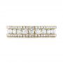 18k Yellow Gold 18k Yellow Gold Custom Eternity Diamond Wedding Band - Top View -  103479 - Thumbnail