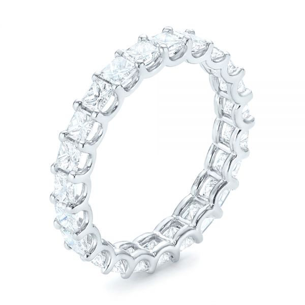 Custom Eternity Princess Cut Diamond Wedding Band - reference design