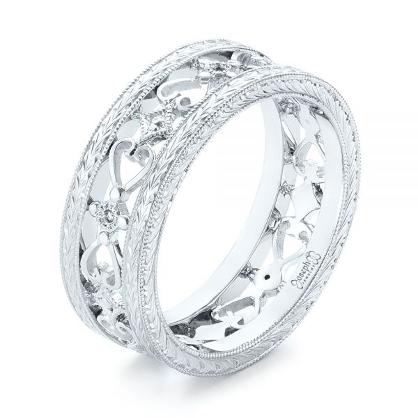 Custom Hand Engraved Wedding Band - reference design