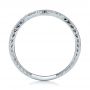  Platinum Platinum Custom Hand Engraved Wedding Band - Front View -  102047 - Thumbnail