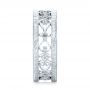  Platinum Custom Hand Engraved Wedding Band - Side View -  102928 - Thumbnail