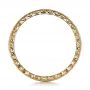 18k Yellow Gold 18k Yellow Gold Custom Hand Engraved Wedding Band - Front View -  100880 - Thumbnail