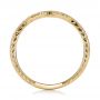 18k Yellow Gold 18k Yellow Gold Custom Hand Engraved Wedding Band - Front View -  102047 - Thumbnail