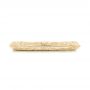18k Yellow Gold 18k Yellow Gold Custom Hand Engraved Wedding Band - Top View -  102853 - Thumbnail